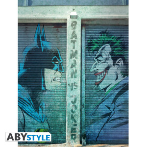 DC COMICS - Canvas - Batman Vs Joker (30x40) x2*