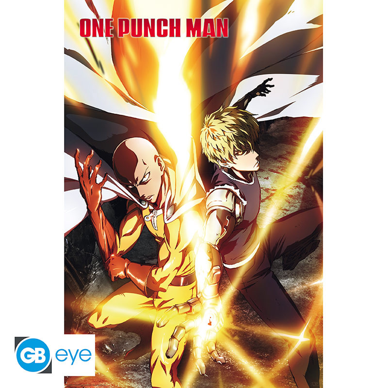 ONE PUNCH MAN - Poster Maxi 91.5x61 - Saitama & Genos