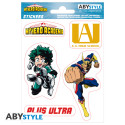 MY HERO ACADEMIA - Stickers - 16x11cm/ 2 sheets - UA High School x5*