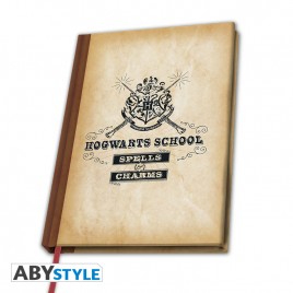 HARRY POTTER - A5 Notebook "Hogwarts School" X4*