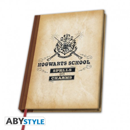 HARRY POTTER - A5 Notebook "Hogwarts School" X4*