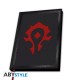 WORLD OF WARCRAFT - Cahier A5 "Horde" X4