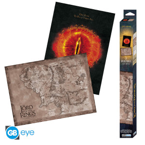 LORD OF THE RINGS - Set 2 Posters Chibi 52x38 - Lord of the rings x4*