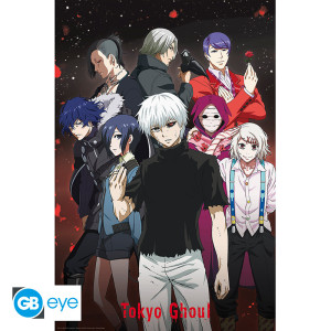 TOKYO GHOUL - Poster Maxi 91.5x61 - Group *