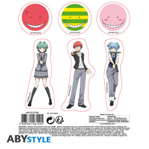 ASSASSINATION CLASSROOM - Stickers - 16x11cm/ 2 sheets - Koro x5*
