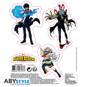 MY HERO ACADEMIA - Stickers - 16x11cm/ 2 sheets - Heroes Villains x5*