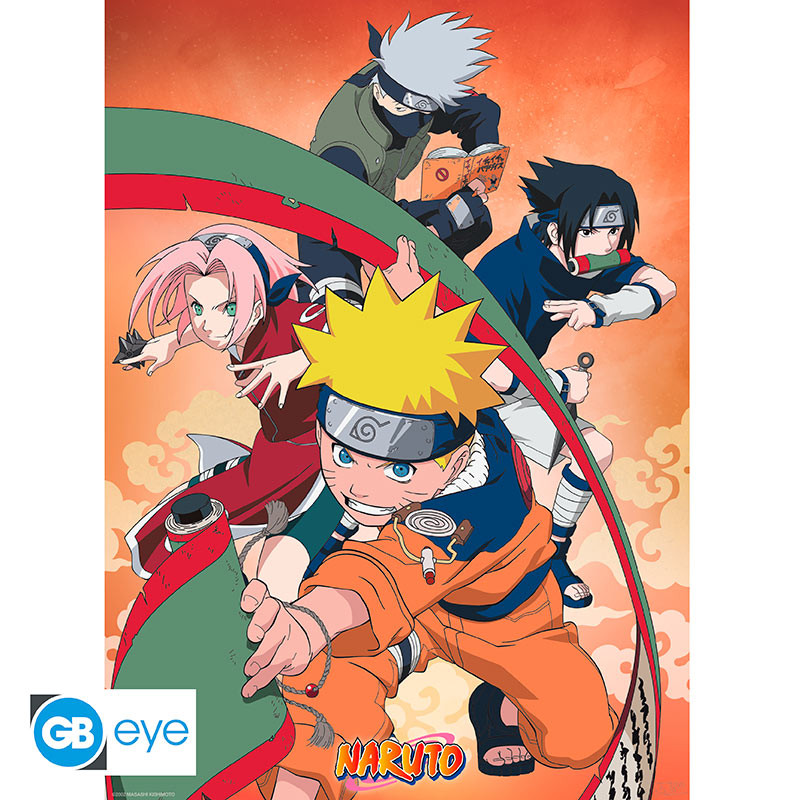 NARUTO - Poster Chibi 52x38 - Team 7 *
