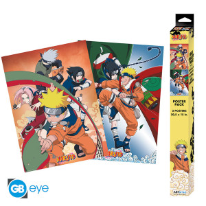 NARUTO - Set 2 Posters Chibi 52x38 - Equipe 7 x4*