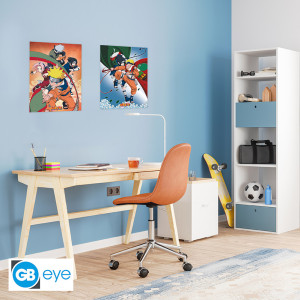 NARUTO - Set 2 Posters Chibi 52x38 - Equipe 7 x4*