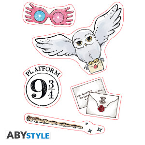 HARRY POTTER - Stickers - 16x11cm/ 2 planches - Objets Magiques 2 x5*