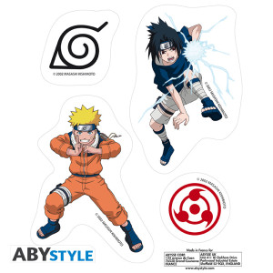 NARUTO - Stickers - 16x11cm/ 2 sheets - Team 7 x5*