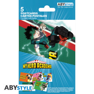 MY HERO ACADEMIA - Postcards - Set 1 x5 (14,8x10,5)*