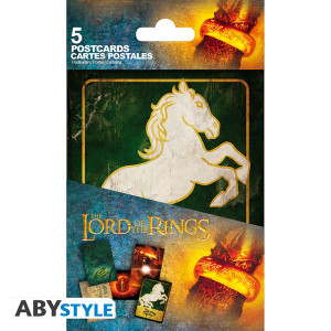 LORD OF THE RINGS - Postcards - Set 1 x5 (14,8x10,5) *