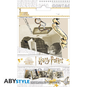 HARRY POTTER - Postcards - Set 2 x5 (14,8x10,5)