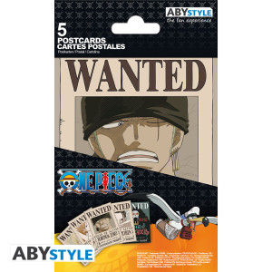 ONE PIECE - Postcards - Wanted Set 2 (14,8x10,5)