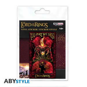 LORD OF THE RINGS - Individual Vinyl Sticker - You shall not pass