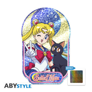 SAILOR MOON - Individual Vinyl Sticker - Sailor Moon & Luna