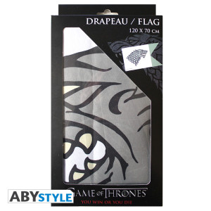 GAME OF THRONES - Flag "Stark" (70x120)*