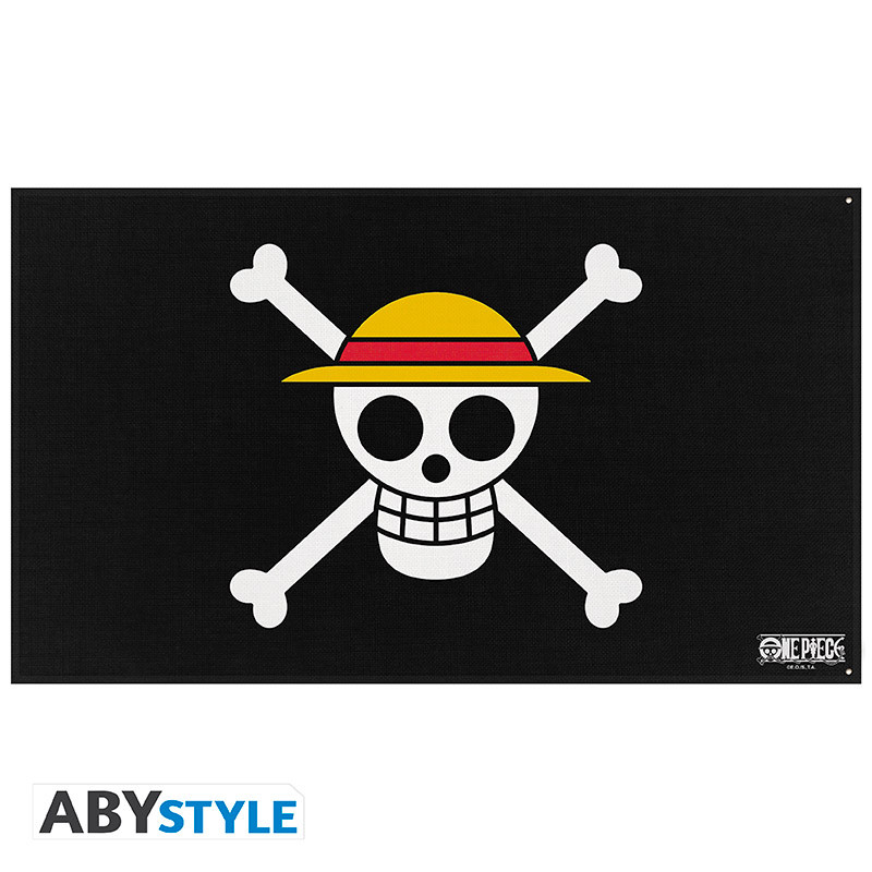 ONE PIECE - Drapeau "Strawhat" (70x120)