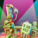 DISNEY - Figurine "Lumière" x2