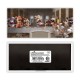 LAPINS CRETINS - Magnet "Soft Touch" 54x120 mm - LA CENE x6
