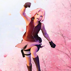 NARUTO SHIPPUDEN - Figurine "Sakura" x2
