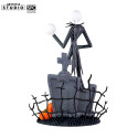 NIGHTMARE BEFORE XMAS - Figurine "Jack scary smiling face" x2