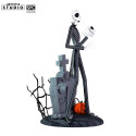NIGHTMARE BEFORE XMAS - Figurine "Jack scary smiling face" x2