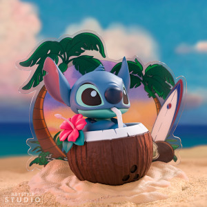 DISNEY - Figurine "Stitch Coconut" x2