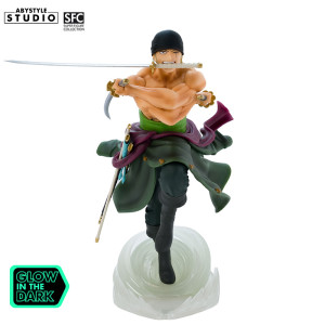 ONE PIECE - Figurine "Zoro" Glow in the Dark x2