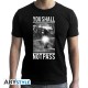 LORD OF THE RINGS - Tshirt "Not Pass" man SS black - new fit*