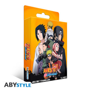 NARUTO SHIPPUDEN - Jeu - 7 familles Naruto Shippuden (FR only)*