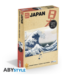 HOKUSAI - Jigsaw puzzle 1000 pieces - The Wave of Kanagawa