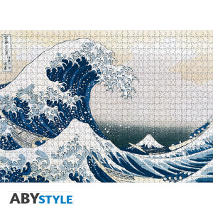 HOKUSAI - Jigsaw puzzle 1000 pieces - The Wave of Kanagawa