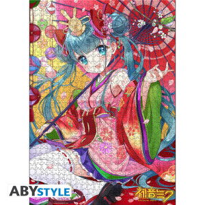 HATSUNE MIKU - Jigsaw puzzle 1000 pieces - Sakura Kimono
