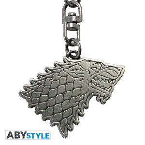 GAME OF THRONES - Keychain - Stark X4