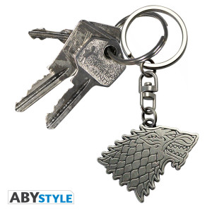 GAME OF THRONES - Keychain - Stark X4