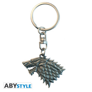 GAME OF THRONES - Keychain 3D - Stark X4
