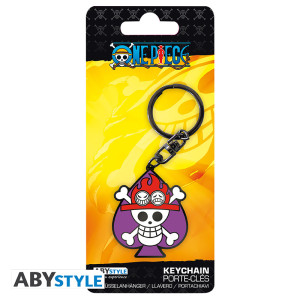 ONE PIECE - Porte-clés Skull Ace X4*