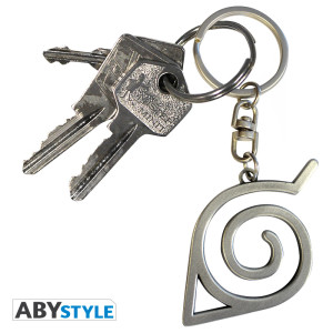 NARUTO SHIPPUDEN - Keychain 3D - Konoha X4