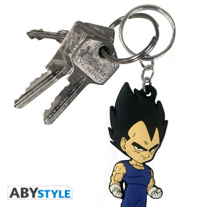 DRAGON BALL - Keychain PVC - DBZ/Vegeta X4