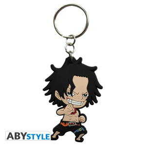 ONE PIECE - Porte-clés PVC Ace SD X4