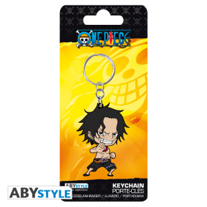 ONE PIECE - Porte-clés PVC Ace SD X4