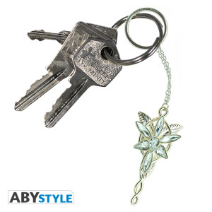 LORD OF THE RINGS - Keychain 3D - Evening star X4
