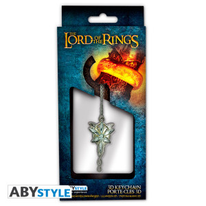LORD OF THE RINGS - Keychain 3D - Evening star X4