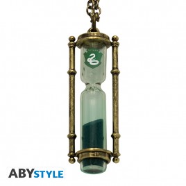 HARRY POTTER - Keychain 3D "Slytherin hourglass" X2