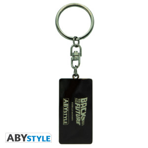 BACK TO THE FUTURE - Keychain "OUTATIME" X4