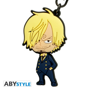 ONE PIECE - Porte-clés PVC Sanji SD X4*