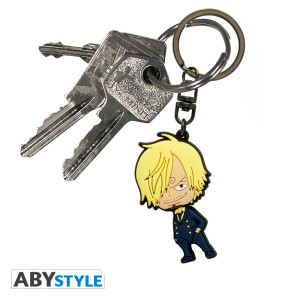 ONE PIECE - Porte-clés PVC Sanji SD X4*