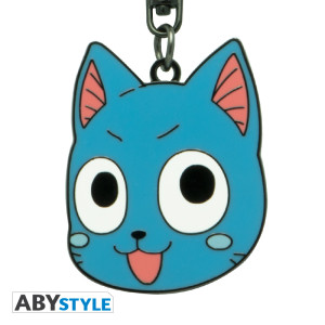 FAIRY TAIL - Porte-clés tête Happy X4*